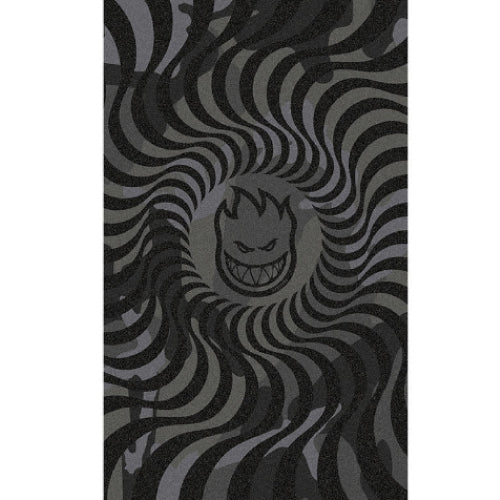 Spitfire Griptape Swirl Camo Sheet Full Skateboard Deck Length Grip 9x33"