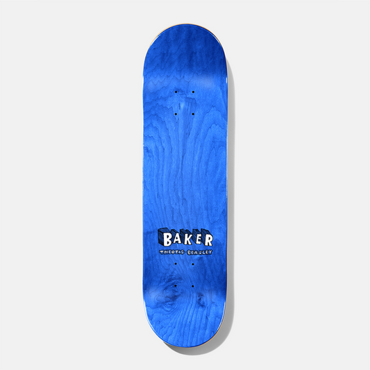 Baker Skateboard Deck Theotis Hot Dogs Lament 8.125" Art by Kevin Spanky Long