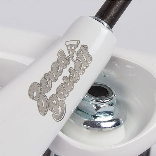 Tensor Skateboard Trucks Alum Night Shift White Zered Bassett 5.5 Axles 8.25"