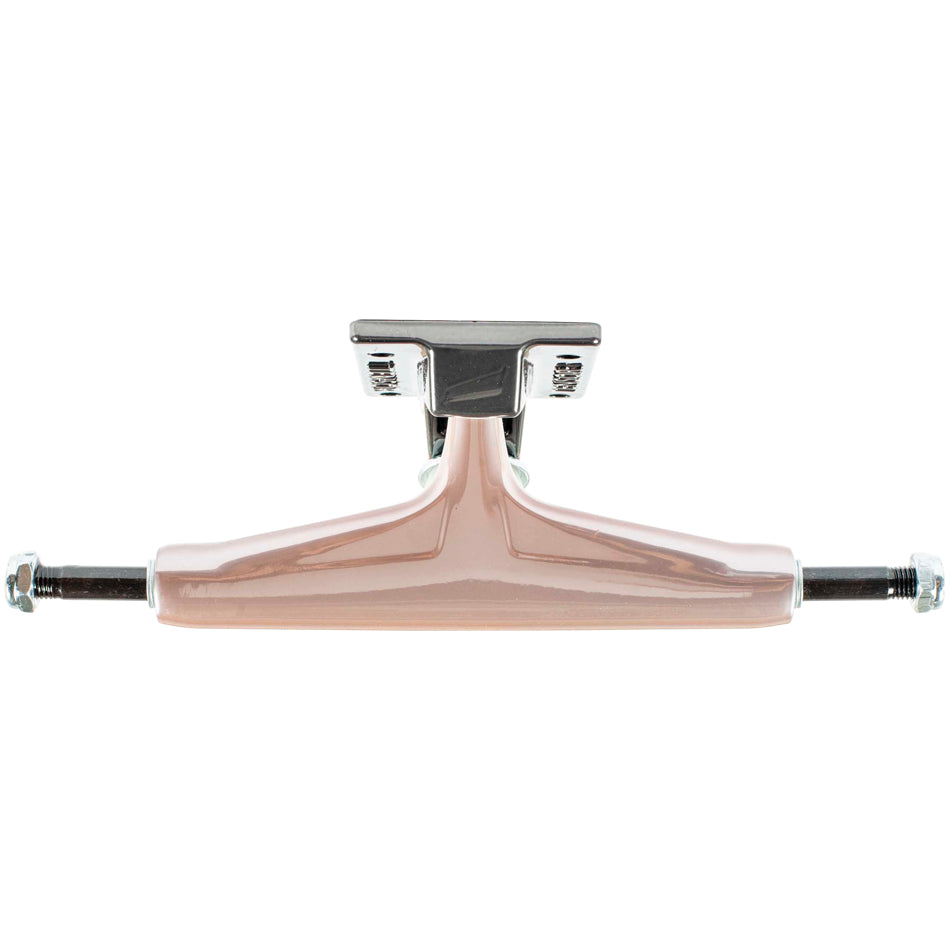Tensor Skateboard Trucks Mag Light Glossy Rose Gold/Gunmetal 5.5 Hollow 8.25"