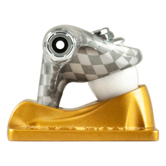 Tensor Skateboard Trucks Mag Light Lo Slicks Rodney Mullen Gold 5.25 Hollow 8"