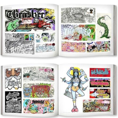 Thrasher Magazine's Mail Drop Book - 38 Years of Envelope Skateboard Art