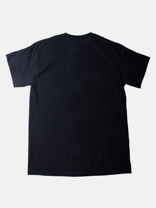 Thrasher Tee Outlined Black Premium Skateboard Magazine T-Shirt