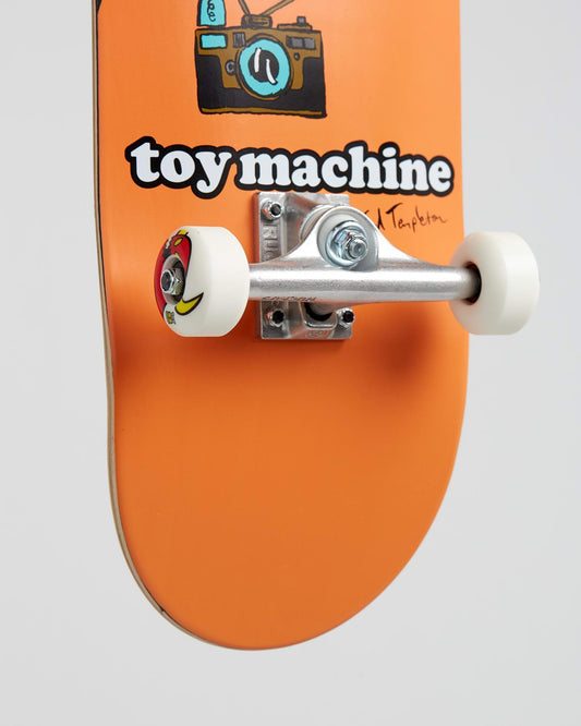 Toy Machine Complete Skateboard Ed Templeton Camera Monster 8.5"