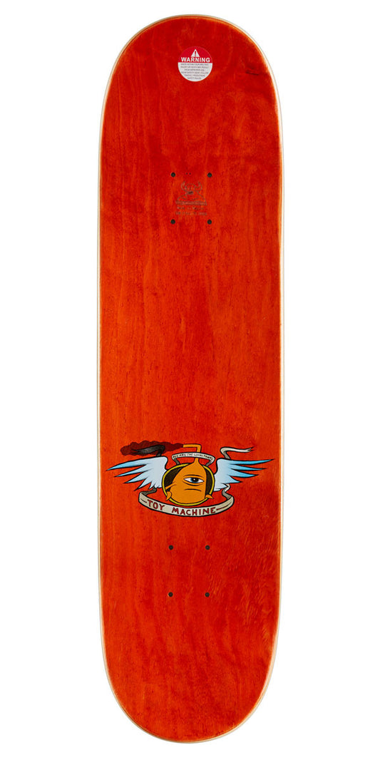 Toy Machine Skateboard Deck Jeremy Leabres 8" Fountain