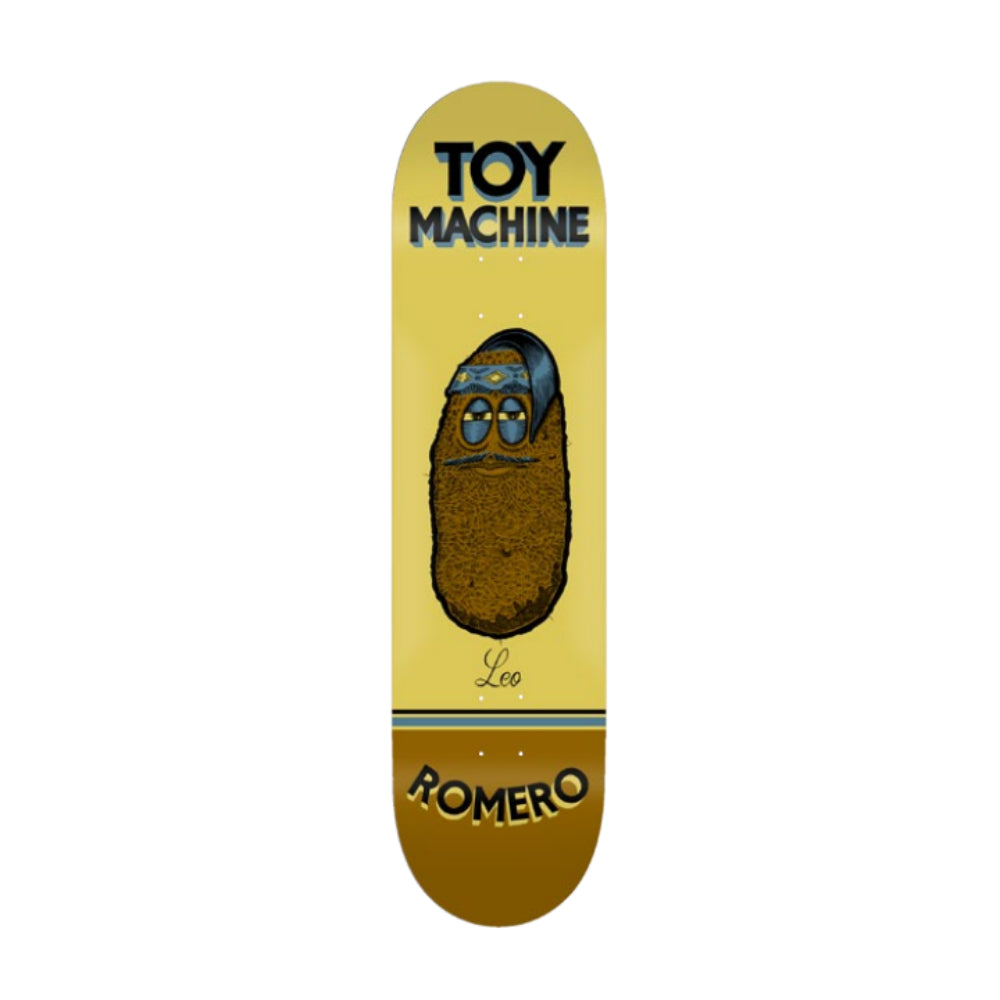 Toy Machine Skateboard Deck Pen N Ink Leo Romero 8.375"