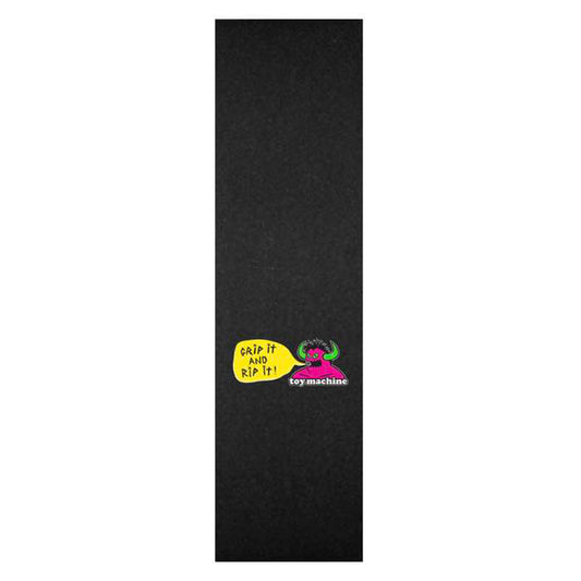 Toy Machine Skateboard Griptape Grip It And Rip It