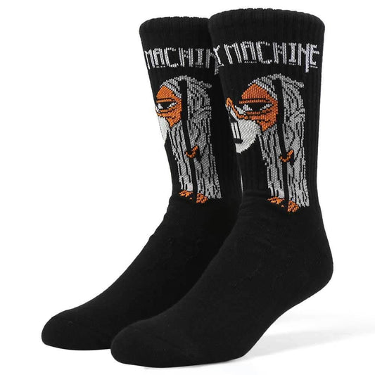 Toy Machine Socks Stairway Black OSFM New Skateboard Sox
