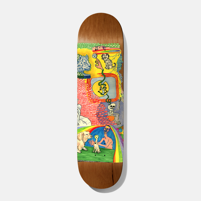 Baker Skateboard Deck Tyson Hot Dogs Lament 8.38" Art by Kevin Spanky Long