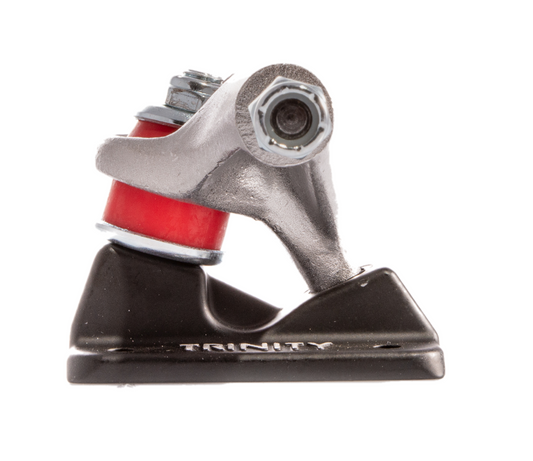 Trinity Skateboard Trucks Hollow 5.75" Raw/Black Matte 8.5" Axles