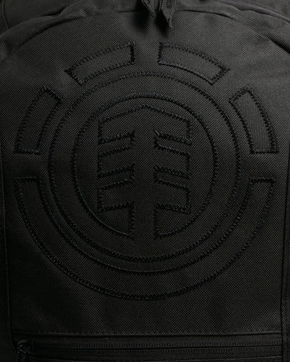 Element Backpack Mohave All Black Skateboard Straps 30L Skate/Travel/School Bag