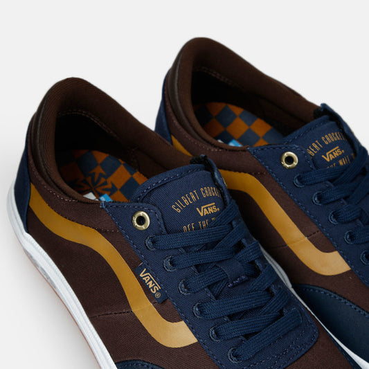 Vans Shoes Crockett Pro Independent Dress Blues/Indy US SIZE Skateboard Sneakers