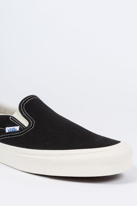 Vans Shoes OG Classic Slip-On Black Canvas Slip On Skateboard Sneakers