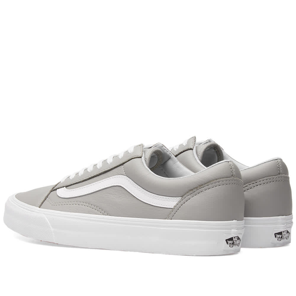 Vans Shoes Old Skool Leather Oxford Drizzle US SIZE Mens Skateboard Sneakers