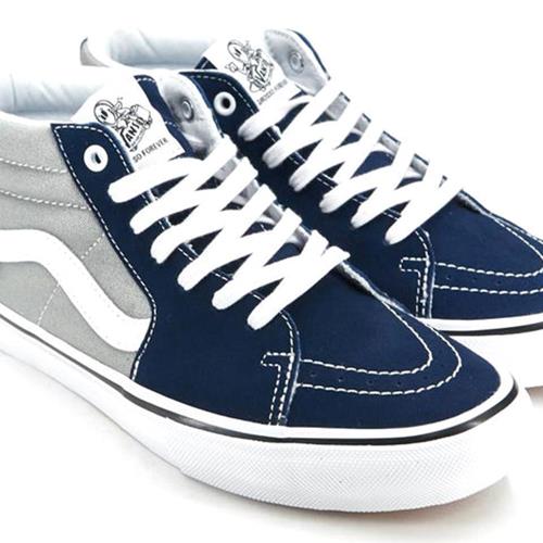 Vans Shoes SKATE GROSSO MID Dress Blues Drizzle US SIZE Skateboard Sneakers