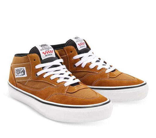 Vans Shoes SKATE HALF CAB '92 REYNOLDS Golden Brown US SIZE Skateboard Sneakers