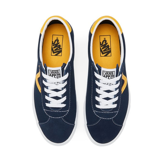 Vans Shoes Sport Suede Dress Blues/Saffron USA SIZE Skateboard Sneakers