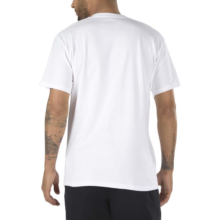 Vans Tee x Shake Junt Logo White Skateboard T-Shirt Collab