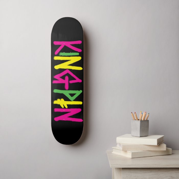 Kingpin Skate Supply Deck Deathspray Neon (1/20)