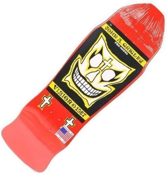 Vision Skateboards Deck Grigley Red 9.5" Reissue
