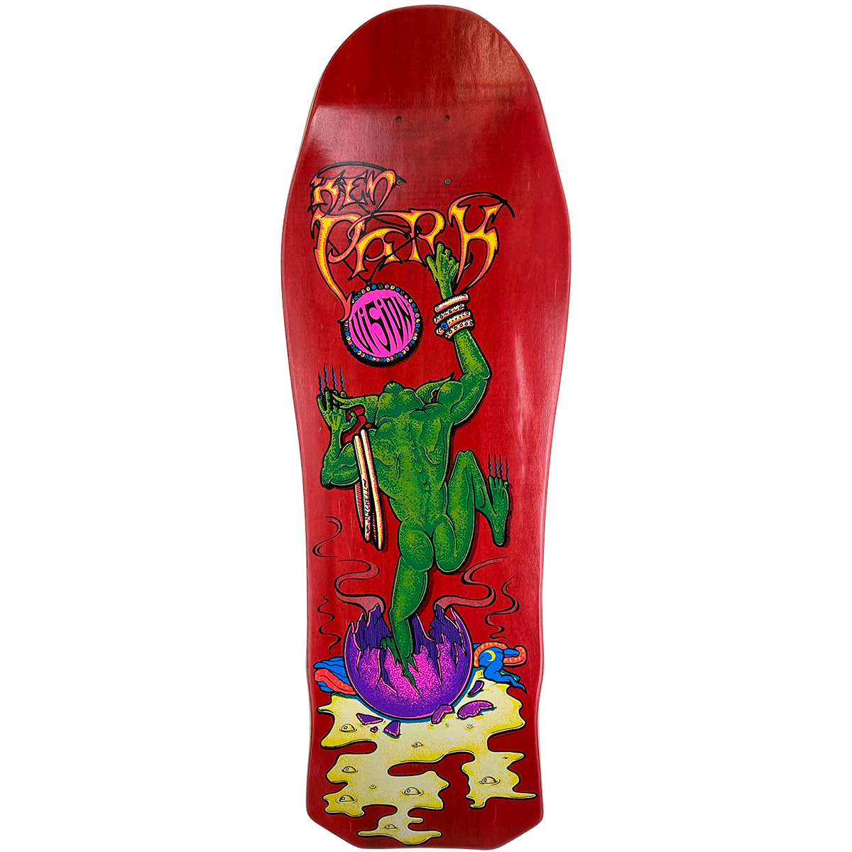 Vision Skateboards Deck Ken Park Iii Red Stain 10 Reissue