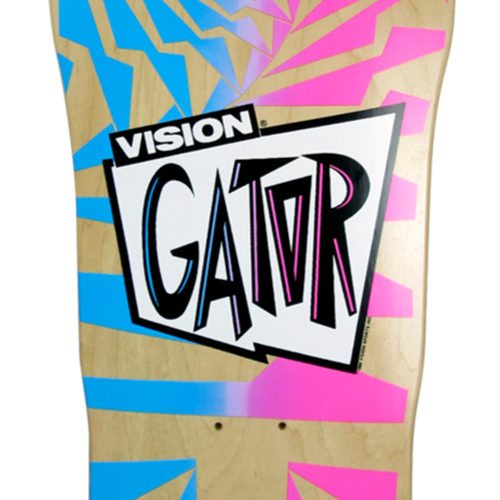 Vision Skateboards Deck Gator II Natural/Fade 10.25" Reissue