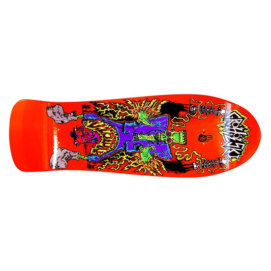 Vision Skateboards Deck Groholski Frankenstein Orange 10.25" Reissue