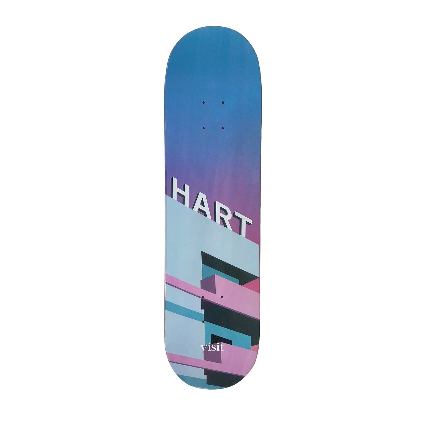 Visit Skateboard Deck Top Floor Kelly Hart 8 25