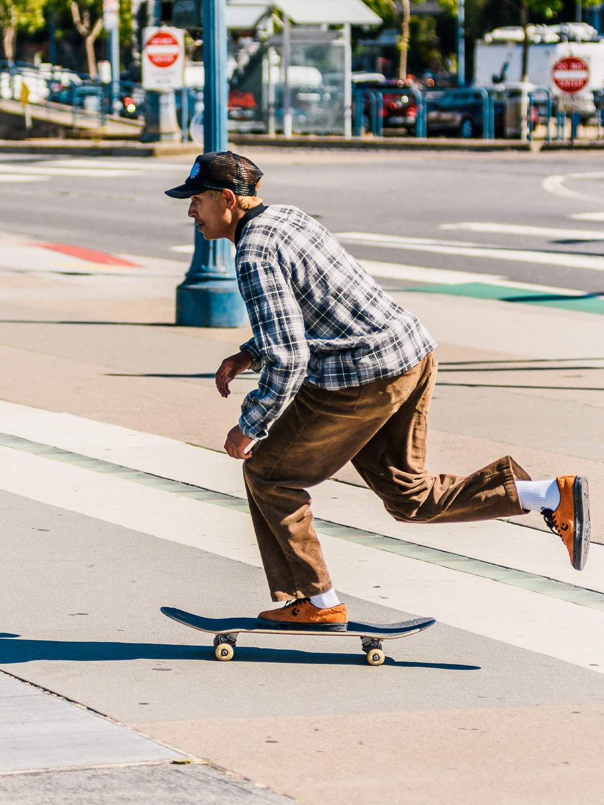 Volcom x Louie Lopez Long Sleeve Flannel Black L/S Skateboard T-Shirt