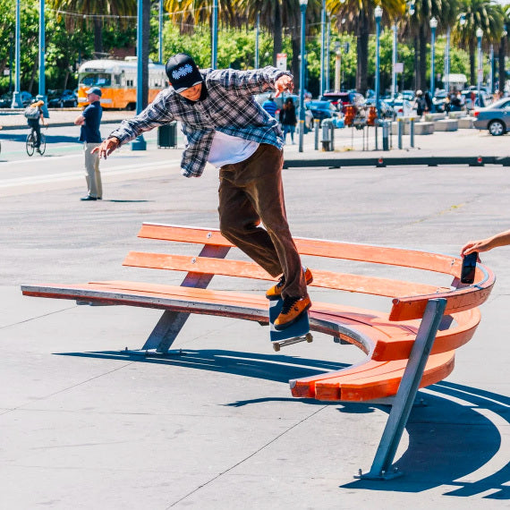 Volcom x Louie Lopez Pants Tapered Cord Dark Earth Skateboard Pants