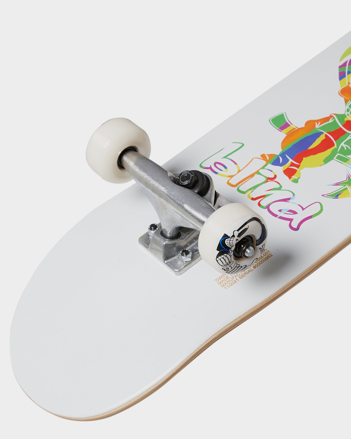 Blind Skateboard Complete Reaper Sweater Pattern White 7.25" FP Pre-Assembled