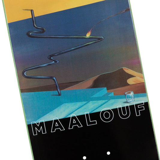 WKND Skateboard Deck Christian Maalouf Fire In The Pipe 8.5"