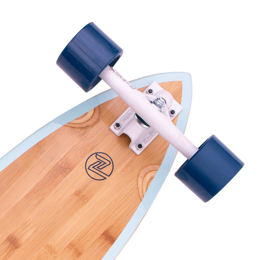 Z-Flex Skateboard Complete 38" Bamboo Pintail Longboard