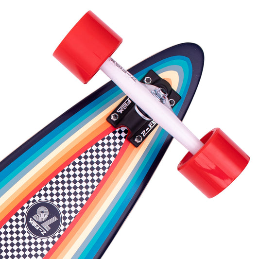Z-Flex Skateboard Complete 38" Surf-a-gogo Pintail Longboard