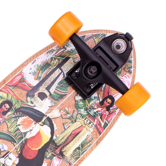 Z-Flex Skateboard Complete Banana Train Surfskate Fish 31" Cruiser