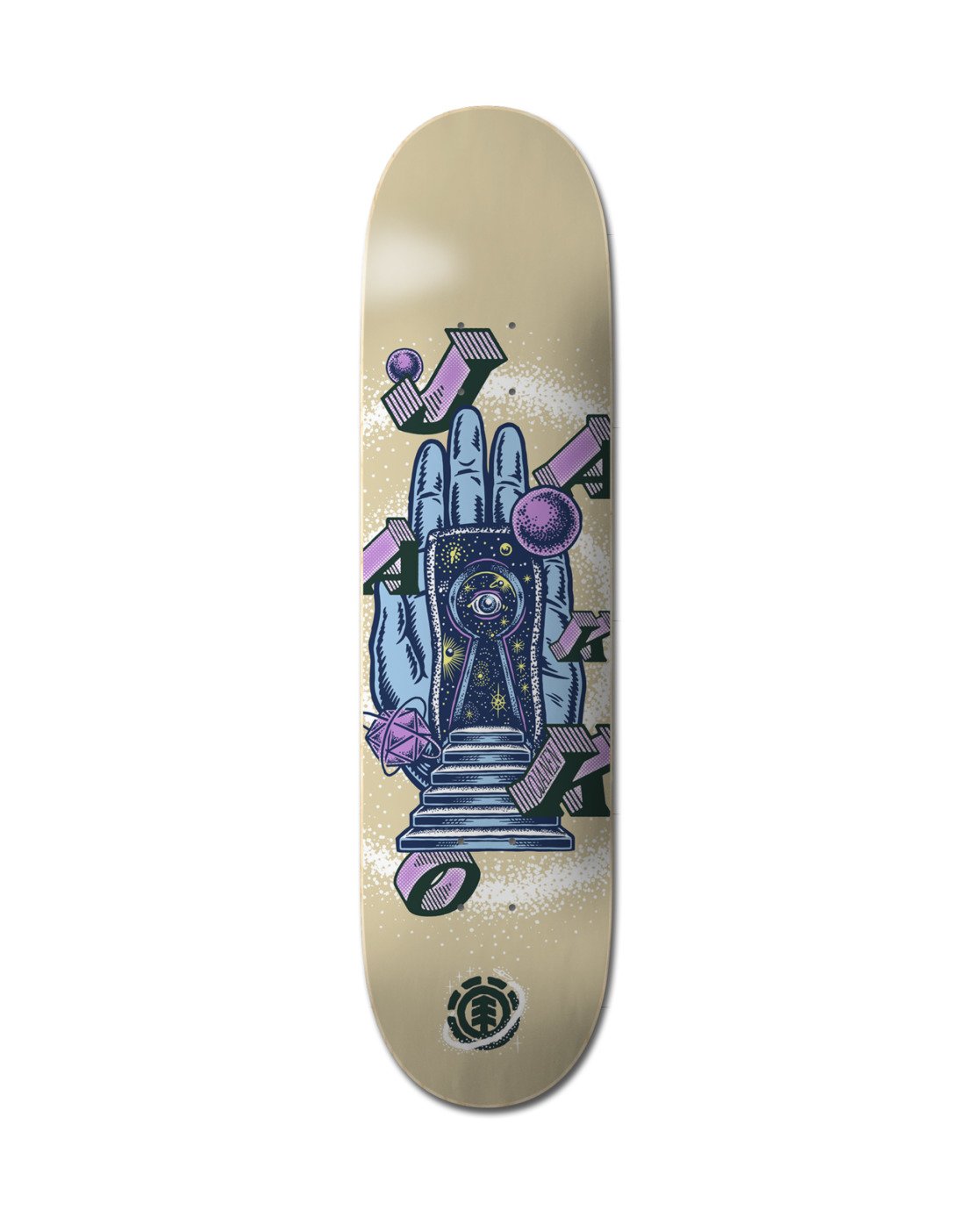 Element Skateboard Deck Space Case Jaakko 8.25"