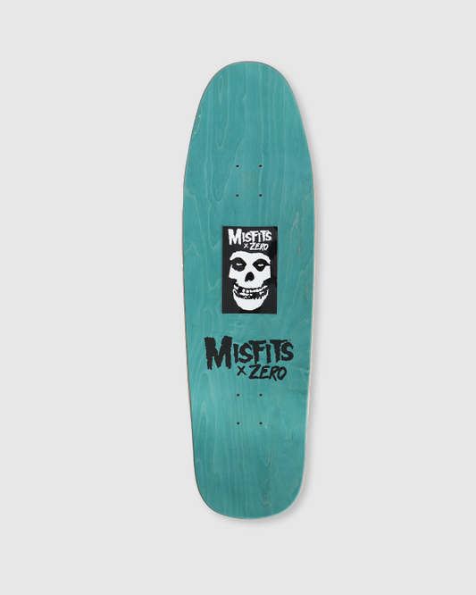Zero x MISFITS Skateboard Deck Die Die My Darling 9.25" Shaped Limited Edition