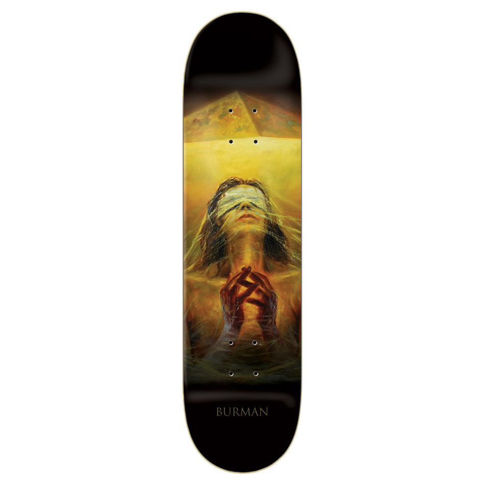 Zero Skateboard Deck Dane Burman Light And Dark 8 25