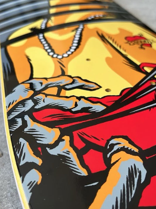 Zero Skateboard Deck Dane Burman Stalker 8.5"