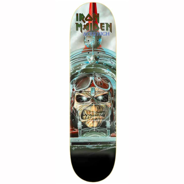 Zero Skateboard Deck X Iron Maiden Aces High 8 375 Limited Edition