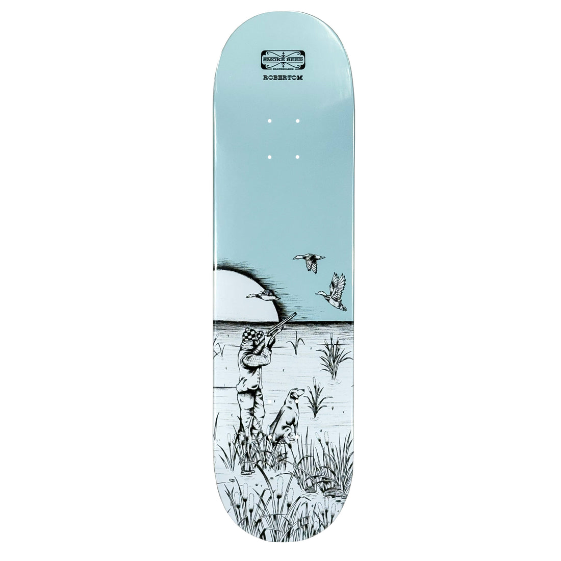 Smoke Beer Deck MITCH ROBERTOM HUNTER 8.375
