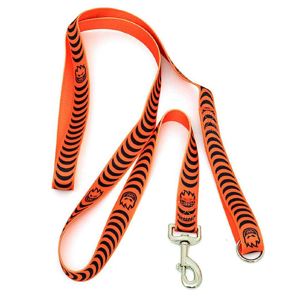 Spitfire Wheels Dog Lead Bighead Crescent Orange Leash