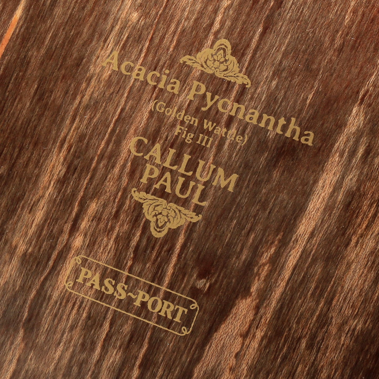 Passport Deck Callum Paul Acacia Pro Series 8.38" Pass~Port