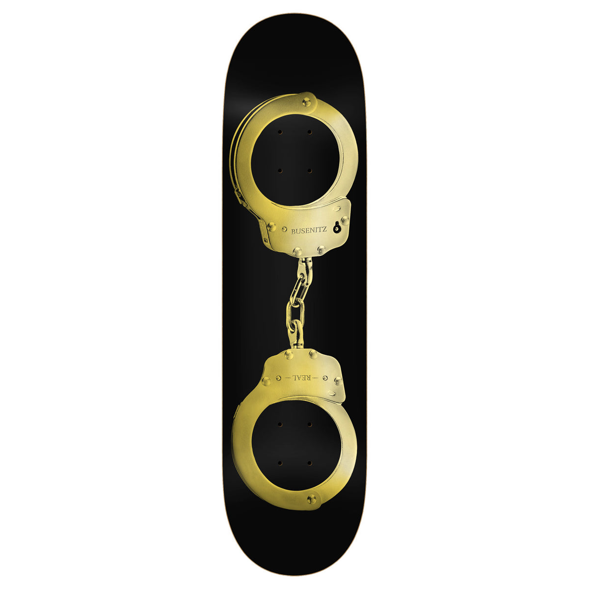 Real Skateboard Deck Busenitz Gold Cuffs 8 5 Full Se