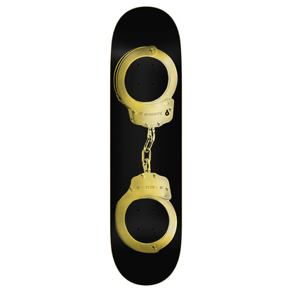 Real Skateboard Deck Busenitz Gold Cuffs 8.5" FULL SE