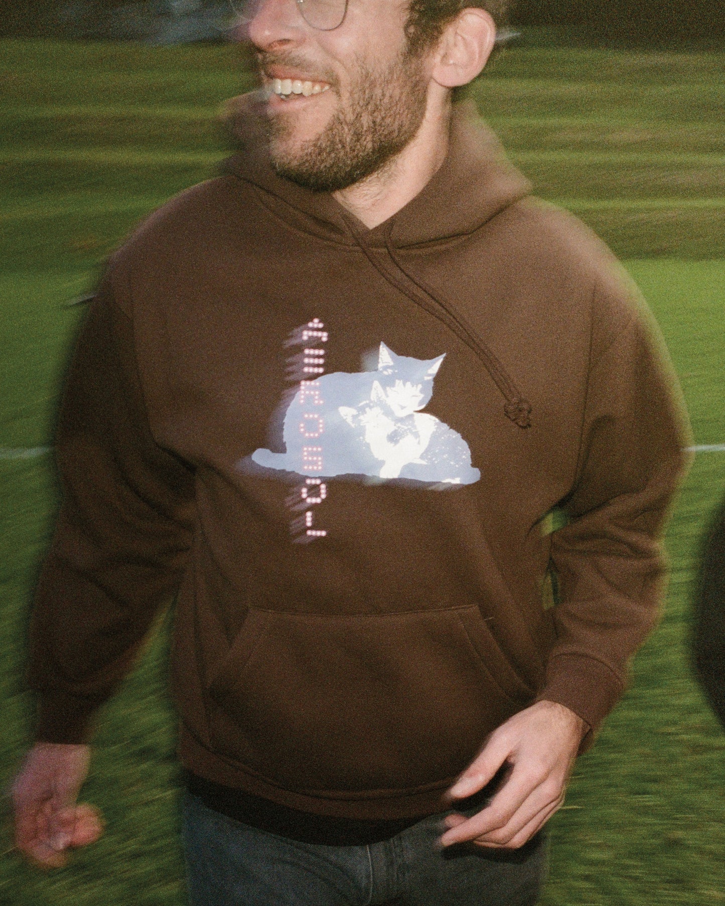 Aerosol Skateboards Tibbles Hoodie Brown