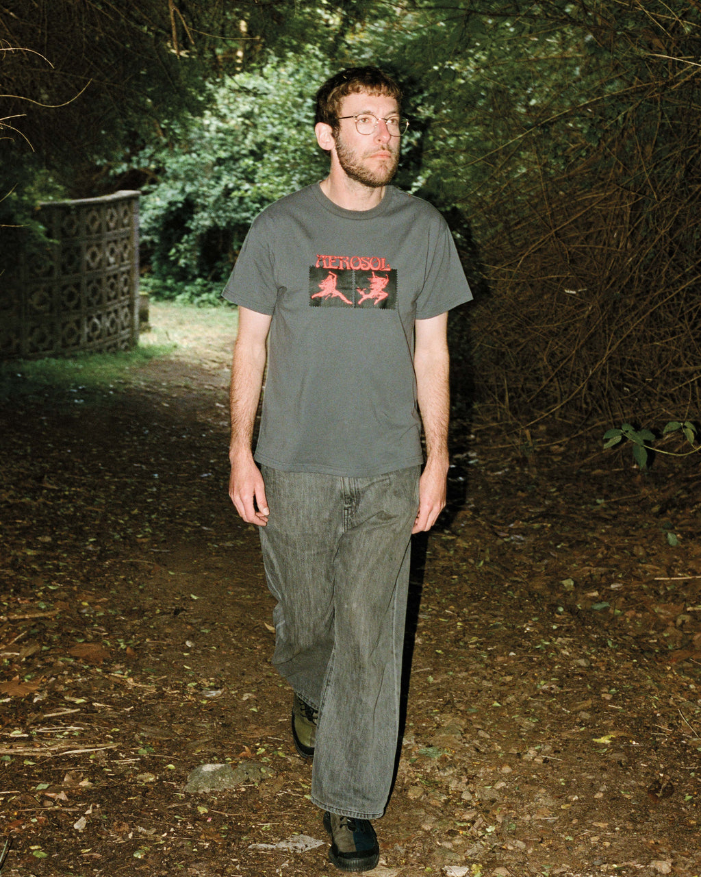 Aerosol Skateboards Affinity Tee Grey