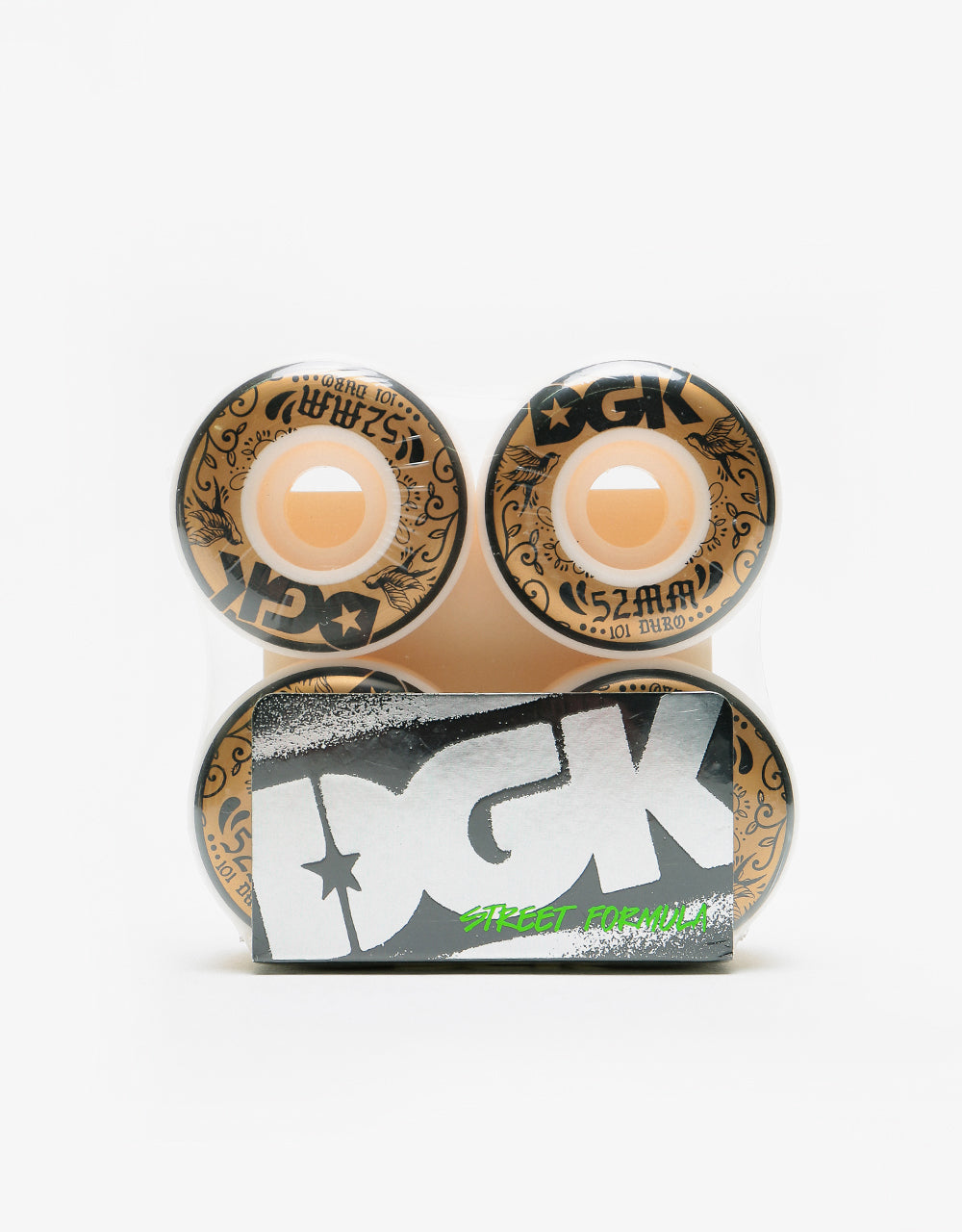 Dgk Skateboard Wheels Calaveras 52Mm 101D