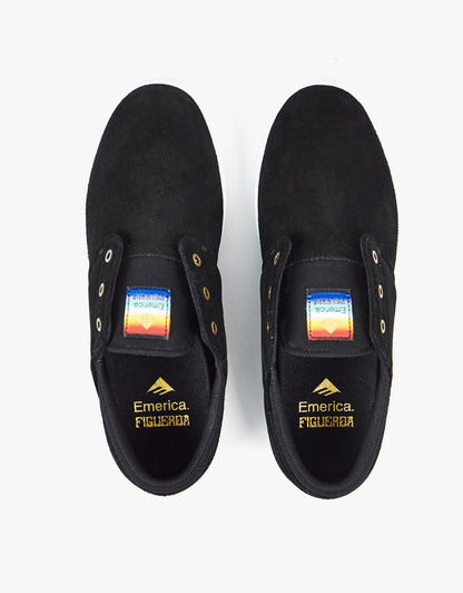 Emerica Shoes Figgy Figueroa Black US SIZE Skateboard Sneakers