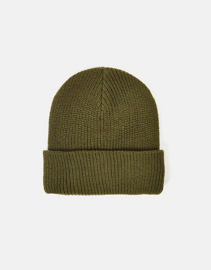 Anti Hero Beanie Stock Eagle Label Olive OSFA Skateboard Headwear